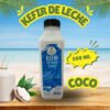 Kefir de leche Natural sabor Coco de 500 ml artesanal sin Lactosa sin conservantes